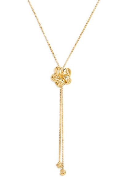 Bottega Veneta Bottega Veneta Knot Lariat Necklace