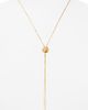 Bottega Veneta Bottega Veneta Knot Lariat Necklace - 3
