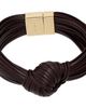 Bottega Veneta Bottega Veneta Knot Leather Bracelet - 1