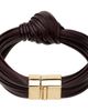 Bottega Veneta Bottega Veneta Knot Leather Bracelet - 2