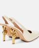 Bottega Veneta Bottega Veneta Knot leather slingback pumps - 3