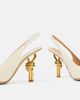 Bottega Veneta Bottega Veneta Knot leather slingback pumps - 6