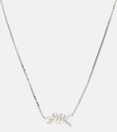 Bottega Veneta Bottega Veneta Knot sterling silver necklace