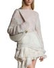 Bottega Veneta Bottega Veneta Knotted Fringed Tweed Miniskirt - 1