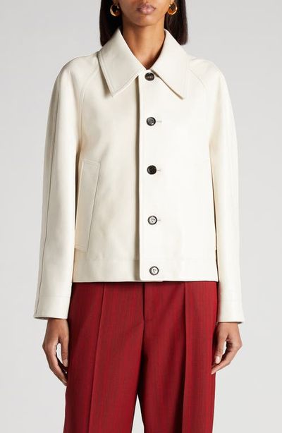 Bottega Veneta Bottega Veneta Lambskin Leather Jacket