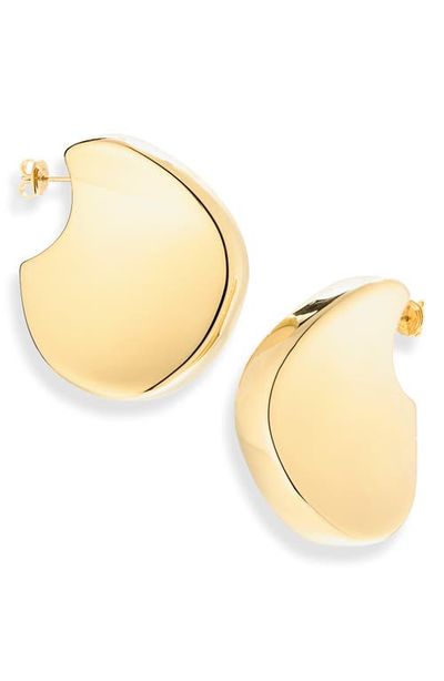 Bottega Veneta Bottega Veneta Large Disc Earrings