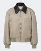 Bottega Veneta Bottega Veneta Leather-trimmed blouson jacket - 1