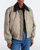 Bottega Veneta Bottega Veneta Leather-trimmed blouson jacket - 2