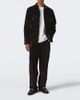 Bottega Veneta Bottega Veneta Leather-trimmed cotton corduroy straight pants - 2