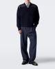 Bottega Veneta Bottega Veneta Leather-trimmed wool and cashmere cardigan - 2