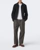 Bottega Veneta Bottega Veneta Leather-trimmed wool felt jacket - 3