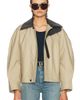 Bottega Veneta Bottega Veneta Leather Trim Jacket - 1