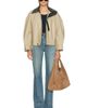 Bottega Veneta Bottega Veneta Leather Trim Jacket - 6