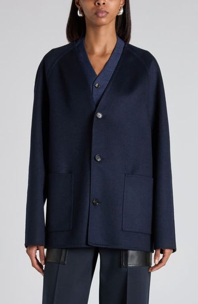 Bottega Veneta Bottega Veneta Light Wool & Cashmere Double Face Coat