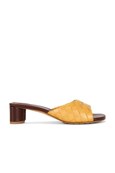 Bottega Veneta Bottega Veneta Livia Kitten Heel Mule Sandal