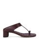 Bottega Veneta Bottega Veneta Livia Kitten Heel Thong Sandal - 1