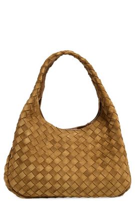 Bottega Veneta Bottega Veneta Medium Campana Leather Shoulder Bag