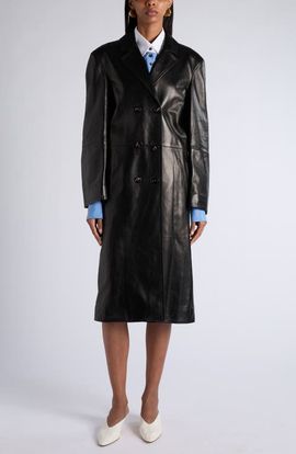 Bottega Veneta Bottega Veneta Nappa Leather Coat