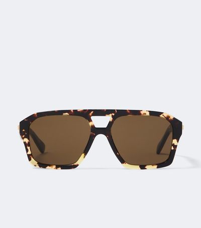 Bottega Veneta Bottega Veneta Navigator square sunglasses