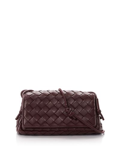 Bottega Veneta Bottega Veneta Notturno Intrecciato Leather Pouch