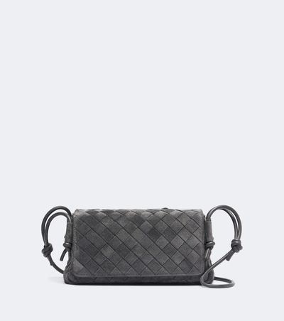Bottega Veneta Bottega Veneta Notturno Mini suede crossbody bag