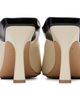 Bottega Veneta Bottega Veneta Off-White & Black Andrea Heels - 2