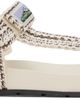 Bottega Veneta Bottega Veneta Off-White & Brown Trip Sandals - 1