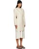 Bottega Veneta Bottega Veneta Off-White Cotton & Silk Toile Minidress - 2