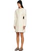 Bottega Veneta Bottega Veneta Off-White Cotton & Silk Toile Minidress - 4