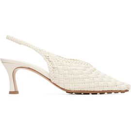 Bottega Veneta Bottega Veneta Off-White Sofia Heels