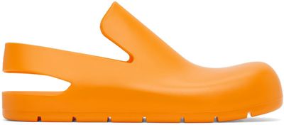 Bottega Veneta Bottega Veneta Orange Puddle Loafers