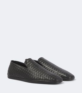 Bottega Veneta Bottega Veneta Palazzo Intrecciato leather slip-on shoes