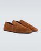 Bottega Veneta Bottega Veneta Palazzo Intrecciato suede loafers - 1