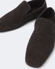 Bottega Veneta Bottega Veneta Palazzo Intrecciato suede slip-on shoes - 3