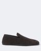 Bottega Veneta Bottega Veneta Palazzo Intrecciato suede slip-on shoes - 5