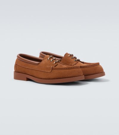Bottega Veneta Bottega Veneta Pier suede boat shoes