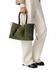 Bottega Veneta Bottega Veneta Pinacoteca Intrecciato Leather & Suede Reversible Tote - 4