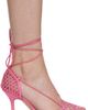 Bottega Veneta Bottega Veneta Pink Stretch Web Heels - 1