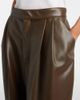 Bottega Veneta Bottega Veneta Pleated leather straight pants - 3