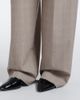 Bottega Veneta Bottega Veneta Prince of Wales check wool wide-leg pants - 4