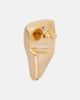 Bottega Veneta Bottega Veneta Prisma Small 18kt gold-plated earrings - 5