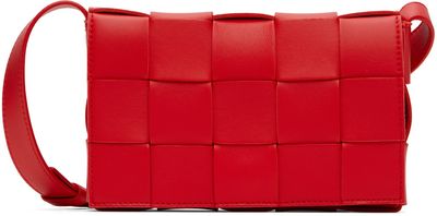 Bottega Veneta Bottega Veneta Red Small Cassette Bag