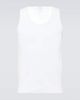 Bottega Veneta Bottega Veneta Ribbed-knit cotton-blend tank top - 1