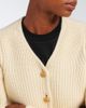 Bottega Veneta Bottega Veneta Ribbed-knit wool and cashmere cardigan - 3