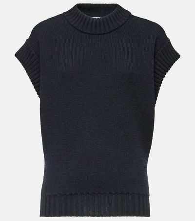 Bottega Veneta Bottega Veneta Ribbed-knit wool top