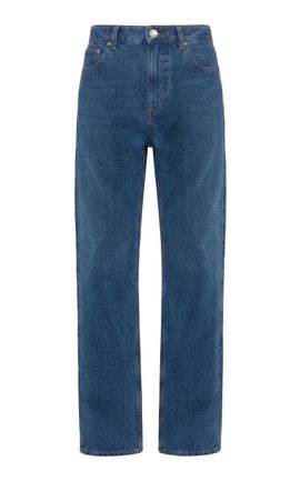 Bottega Veneta Bottega Veneta Rigid HighRise StraightLeg Jeans