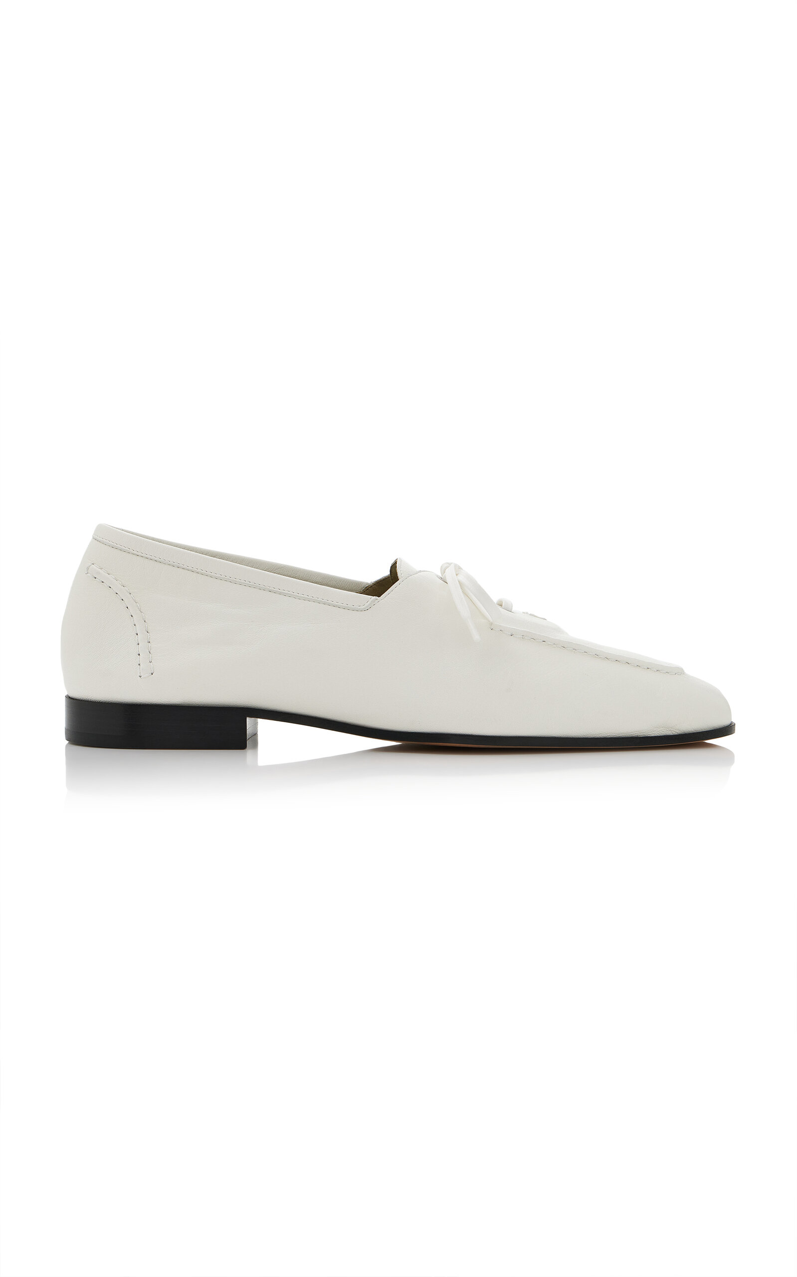 Bottega Veneta Bottega Veneta Romeo LaceUp Leather Flats