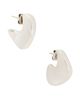 Bottega Veneta Bottega Veneta Round Sterling Silver Earrings - 1
