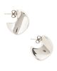 Bottega Veneta Bottega Veneta Round Sterling Silver Earrings - 3