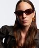 Bottega Veneta Bottega Veneta Sardine cat-eye sunglasses - 3